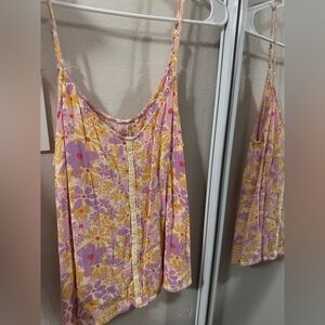Floral Print Women's Top